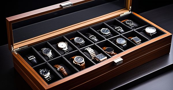 Boutique spécialisée en boîtes de rangement pour montres: élégance et praticité