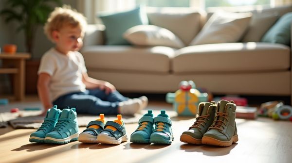 Des chaussures enfant adaptées à chaque moment de vie